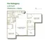 Elegant Mahogany floor plan with 2 bedrooms, 2 baths, and a spacious living/dining area. Features include a modern kitchen, patio, and dedicated laundry space, totaling 1,204 sq ft.