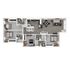 Spacious floor plan featuring three elegant bedrooms, a modern kitchen, and an inviting open-concept living and dining area.