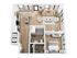 One Bedroom Floor Plan