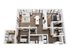 Two Bedroom + Den Floor Plan
