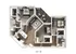 Chic Unit 3B floor plan with 3 cozy bedrooms, an inviting living room, modern kitchen, and a relaxing balcony.