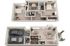 Modern 3D floor plan showcasing a two-story home with three bedrooms, a cozy living room with a fireplace, and a functional kitchen. Includes a two-car garage and an inviting dining area, perfect for family gatherings.