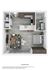 Modern open-concept floor plan with 1 bedroom, stylish living area, sleek kitchen, and elegant bathroom.