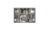 Elegant 2D floor plan showcasing two bedrooms, modern open-concept living and kitchen area, and two stylish bathrooms.