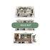 Charming multi-level 3D floor plan featuring three bedrooms, spacious open living area, and a balcony, marked as sold out.