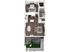 Modern floor plan showcasing a cozy 1-bedroom apartment with an inviting living area, sleek kitchen, and stylish bathroom, complete with a charming patio.