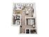 1 Bedroom Floor Plan