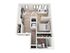 1 Bedroom Floor Plan