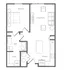 Furnished One Bedroom