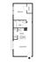 Chic 1-bedroom apartment floor plan with spacious living room, modern kitchen, and convenient bath layout.