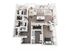 Modern and spacious apartment floor plan featuring three inviting bedrooms, an open-concept living and dining area, a sleek kitchen with island, and luxurious bathrooms. Perfect balance of comfort and style.