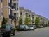 Outdoor view of apartment and grounds