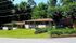 Charming residential units with lush green lawns and mature trees, offering a peaceful living environment.