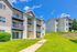 Meanding path through grass at beautiful, pet-friendly apartment
