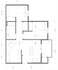 2 bed floor plan
