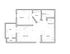 Charming floor plan showcasing 1 bedroom, inviting living room, cozy kitchen, dining area, bathroom, and a private patio.