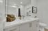 Ample counterspace in apartment home bathroom at Enclave Heritage Flats