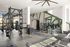 Ample workout equipment in the two story fitness center at Enclave Heritage Flats
