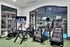 Stair climbers in the community fitness center at Enclave Heritage Flats
