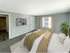 Apartment bedroom with window and natural light at Aladdin Village in Derry, NH