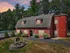 Charming barn-style leasing office building at Derry Country Club Estates in Derry, NH