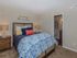 bedroom and attached bathroom