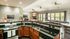 Open concept modern kitchen and living area