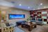 Resident Lounge with fish tank and Distinctive Seating