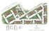 Site Map, colored by unit type and amenities.