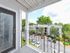 Spacious patio off the living room