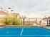 Tennis and basketball court