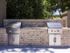 Outdoor Kitchen with 2 Gas grills