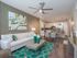 Ridgelake, interior, open concept living room, dining, kitchen,