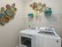 Ridgelake, interior, laundry room, washer/dryer, wire shelves