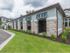 Ridgelake, exterior, brick and green building, mail boxes
