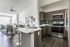 model kitchen and living room