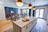Modern state of the art kitchen in the resident lounge