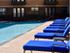 Saltwater Swimming Pool with Underwater Speakers and loungers