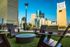 Rooftop Lounge Fire Pit | Downtown Houston Apartments for Rent | Skyhouse Downtown