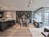 Modern open concept kitchen and dining area