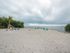 Private beach with chairs