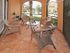 Mirasol at Celebration, patio, tile, wicker chairs, view of street,