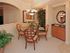Mirasol at Celebration, interior, dinign room, table for four, carpet, tile,