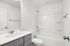 Secondary Bathroom - signle vanity