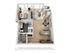 1 Bed 1 Bath Floor Plan 1h
