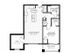 1 Bed 1 Bath Floor Plan Doncaster
