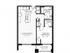 1 Bed 1 Bath Floor Plan Bramble