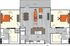 2 bedroom 2 bath apartment with dining area, kitchen island, walk in closets and 1213 sq ft