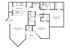Two Bedroom Two Bathroom Apartment Home