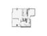 1 Bed 1 Bath + Den Floor Plan 1dd